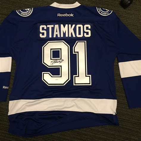 Steven Stamkos Signed Jersey Tampa Bay Lightning Nhl Auctions