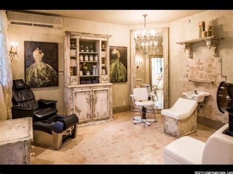 Gorgeous In Home Salon Room Inspiration Pinterest