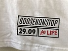 GOOSE NONSTOP For Life T-shirt (MEN) | GOOSE