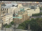 Vista de la Puerta de Brandeburgo desde lo alto del edificio del ...