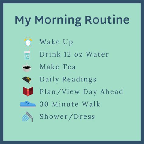 Your Morning Routine