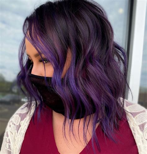 Top 100 Image Purple Hair Color Ideas Vn