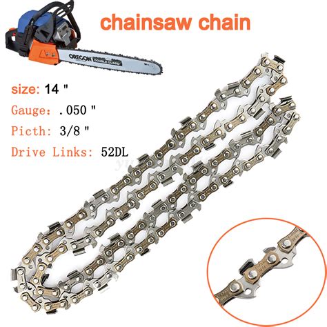 Check spelling or type a new query. Stihl Blade Replacement for 14'' inch 3/8 Pitch 52 Drive Links chainsaw chain | eBay