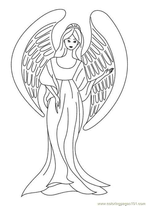 angel coloring sheets coloring page  angel coloring pages coloringpagescom