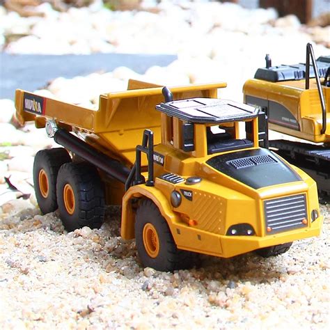 Dodoelephant 150 Scale Alloy Model Excavator Dumper Truck Mini