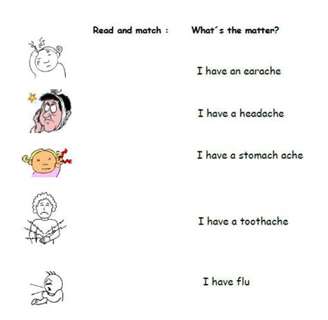 Illnesses Vocabulary Worksheets Pin By Reyna Hernandez On Lolli 5 U 2