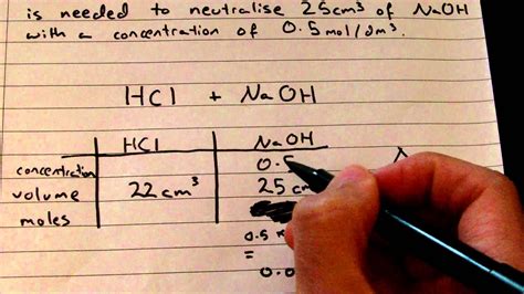 Amazing Youtube Titration Calculations Balancing Chemical Equations