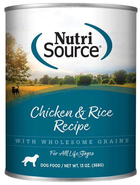 Nutrisource Adult Chicken And Rice Canned Dog Food