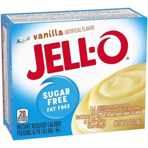 Maybe you would like to learn more about one of these? Jell-O Sugar Free Fat Free Vanilla Instant Pudding & Pie ...