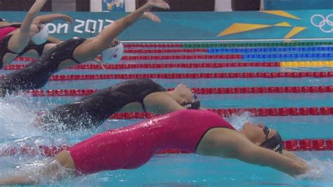 Emily Seebohm Aus Wins 100m Backstroke Semi Final 2 London 2012
