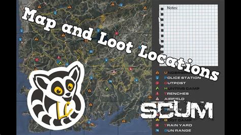 Scum Map With All Loot Supporthooli