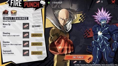 Novidades Do Crossover Entre Free Fire E One Punch Man São Reveladas