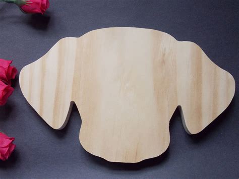 Puppy Head Unfinished DIY Wood Plaque | Scroll saw patterns, Scroll saw ...