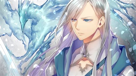 Image Result For Anime Boy With Long White Hair And Blue Eyes Animatie