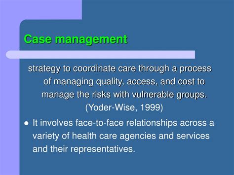 Ppt Nursing Case Management Powerpoint Presentation Free Download