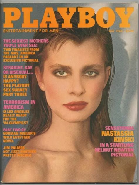 PLAYBOY MAY 1983 Nastassja Kinski NUDE Ansel Adams Charlton Heston 4