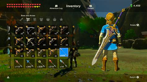 Weapon Resizes The Legend Of Zelda Breath Of The Wild Wiiu Mods