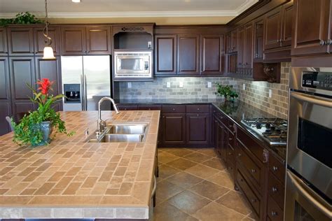 Photos Of Tiled Kitchen Countertops Things In The Kitchen