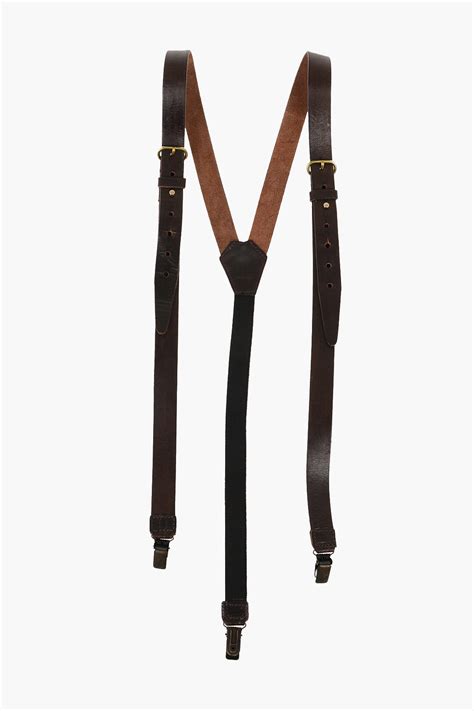 Dsquared2 Leather Braces Men Glamood Outlet