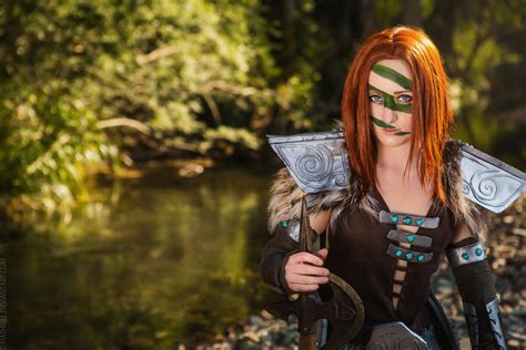 Skyrim Aela The Huntress I By Fiathriel On Deviantart