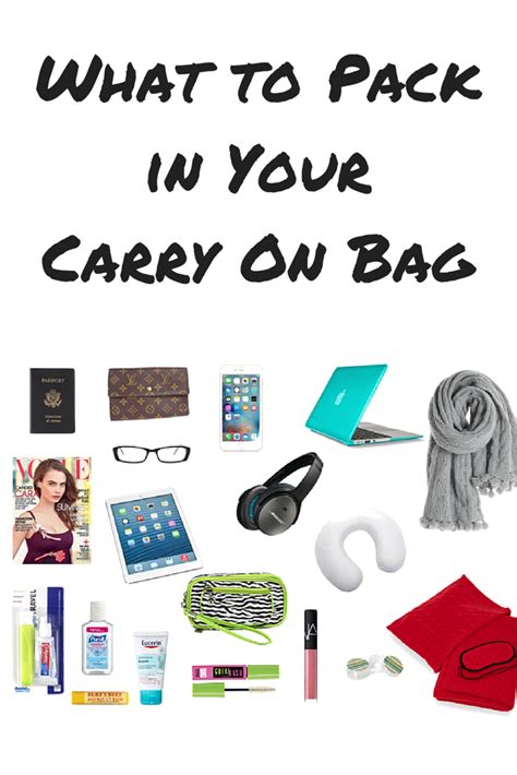 What To Pack In A Carry On Bag The Ultimate Carry On Bag Essentials List