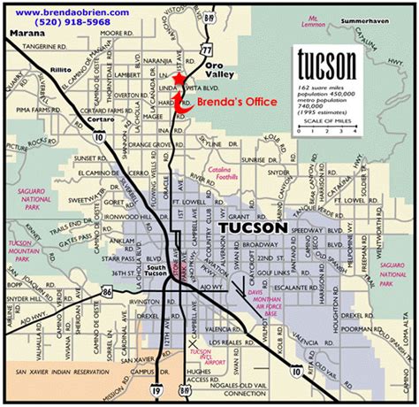 Oro Valley Arizona Map