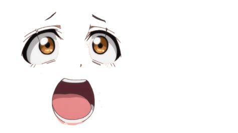 The Best 11 Shocked Anime Face Png Biordwasurd