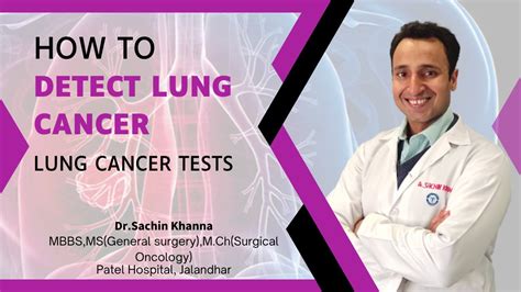 How To Detect Lung Cancer Lung Cancer Tests Youtube