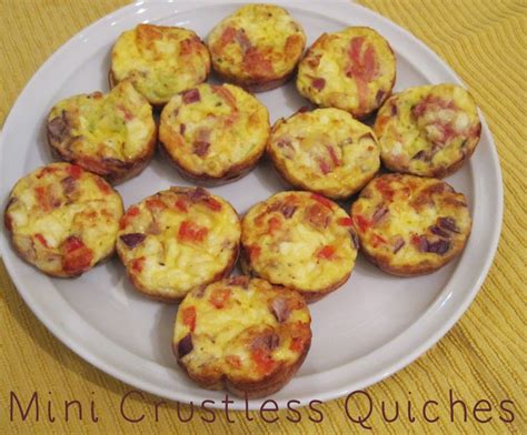 Mini Crustless Quiches A Slimming World Recipe Every Word