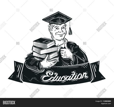 Education Vector Logo Vector And Photo Free Trial Bigstock