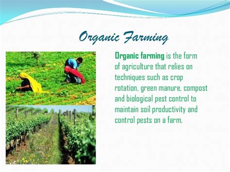 What Is The Definition Of Organic Agriculture