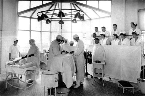 1920s Surgery Hospital Interior Top Nursing Schools Hospital