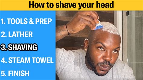 Watch How To Shave Your Head Completely Bald 5 Step Tutorial Gq