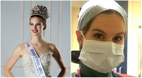 Carina Tyrell De Miss Inglaterra A Doctora Contra El Coronavirus Tiempo