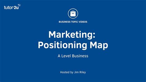 Your brand positioning encompasses all facets of your business, from your product, through to your customer experience, through to your visual branding. Marketing: The Market Positioning Map - YouTube