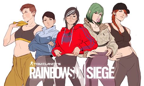 Rainbow Six Siege Dokkaebi Rainbow 6 Seige Tom Clancys Rainbow Six