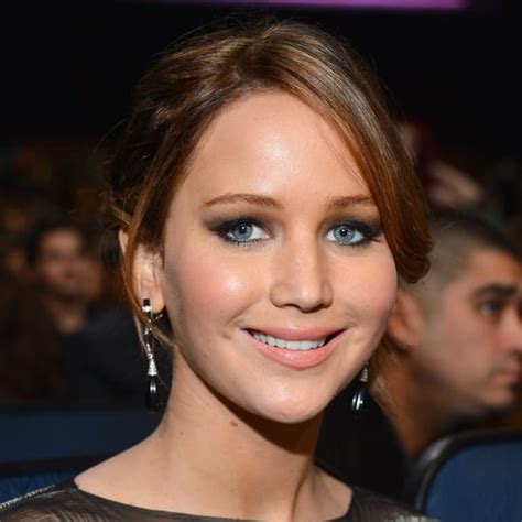 Jennifer Lawrences Makeup At The Peoples Choice Awards Popsugar Beauty