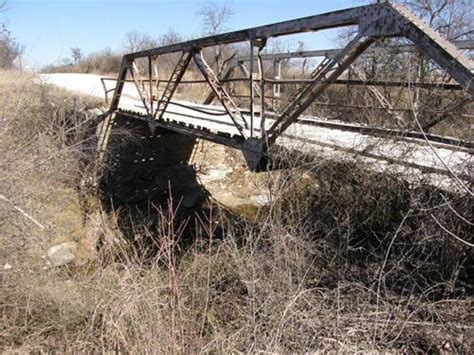 Hamilton County Cr617 Pony Truss Bridge Texas
