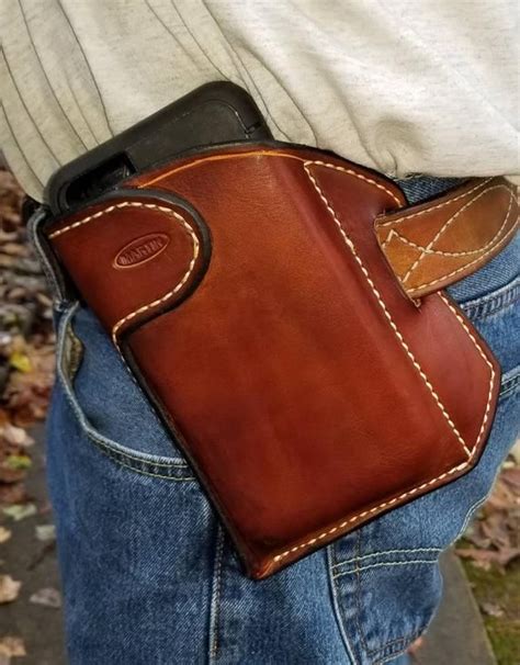 Handmade Leather Iphone Holster Case 687 Apple Or Galaxy View The