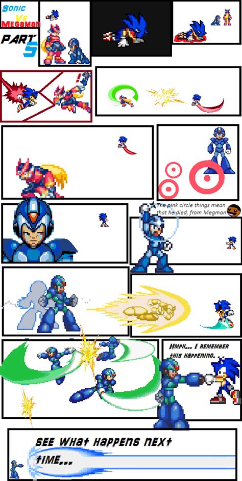 Sonic Vs Megaman Pt5 Medium Comic By Ninjahgamer On Deviantart