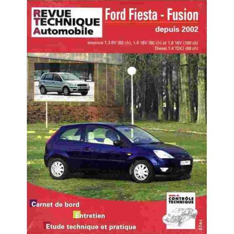 Revue Technique Ford Fiesta Depuis 2002 Rta Tap 416