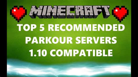 What minecraft servers have parkour. TOP 5 MINECRAFT PARKOUR SERVERS 2016 (1.10 COMPATIBLE ...