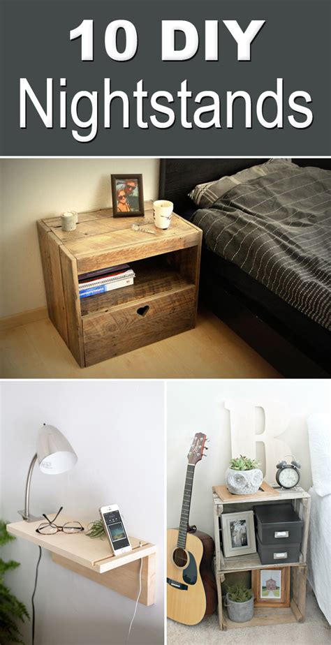 10 Diy Nightstands That Will Add Charm And Style To Your Bedroom