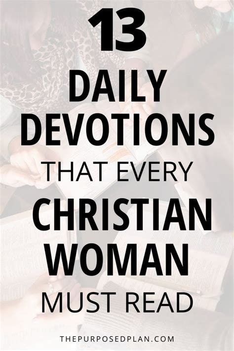 Daily Devotionals For Women Devotions Devotions For Women Bible