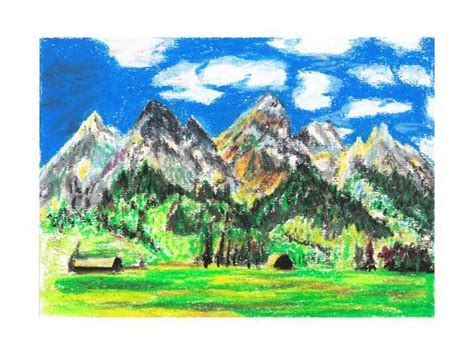 Landscape How To Draw Mountain Crazyangelsheart