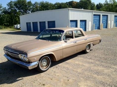 Purchase Used 1962 Chevrolet Bel Air Base Sedan 4 Door 46l In Owosso