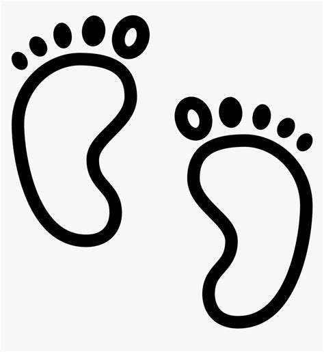 Baby Feet Icon Baby Feet Icon Png Transparent Png Transparent Png