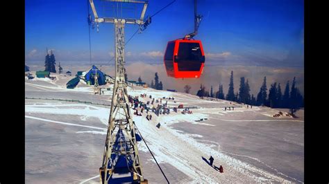 Gulmarg Kashmir Snow Ride Complete Gondola Ride Watch Till End Hd