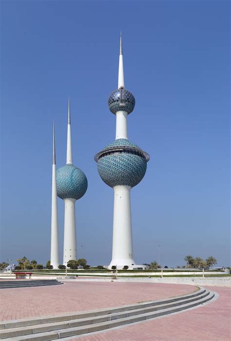 Kuwait Towers Kuwait City 1977 Structurae
