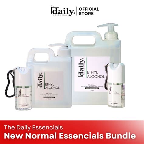 The Daily Essencials New Normal Essencials Bundle Shopee Philippines